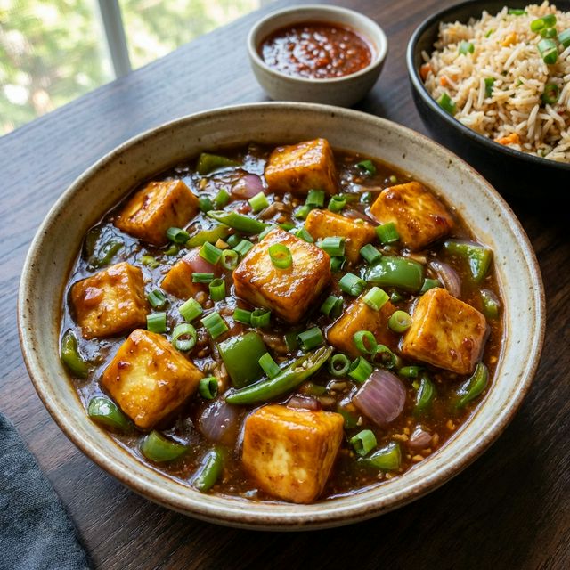 Paneer Chili Gravy