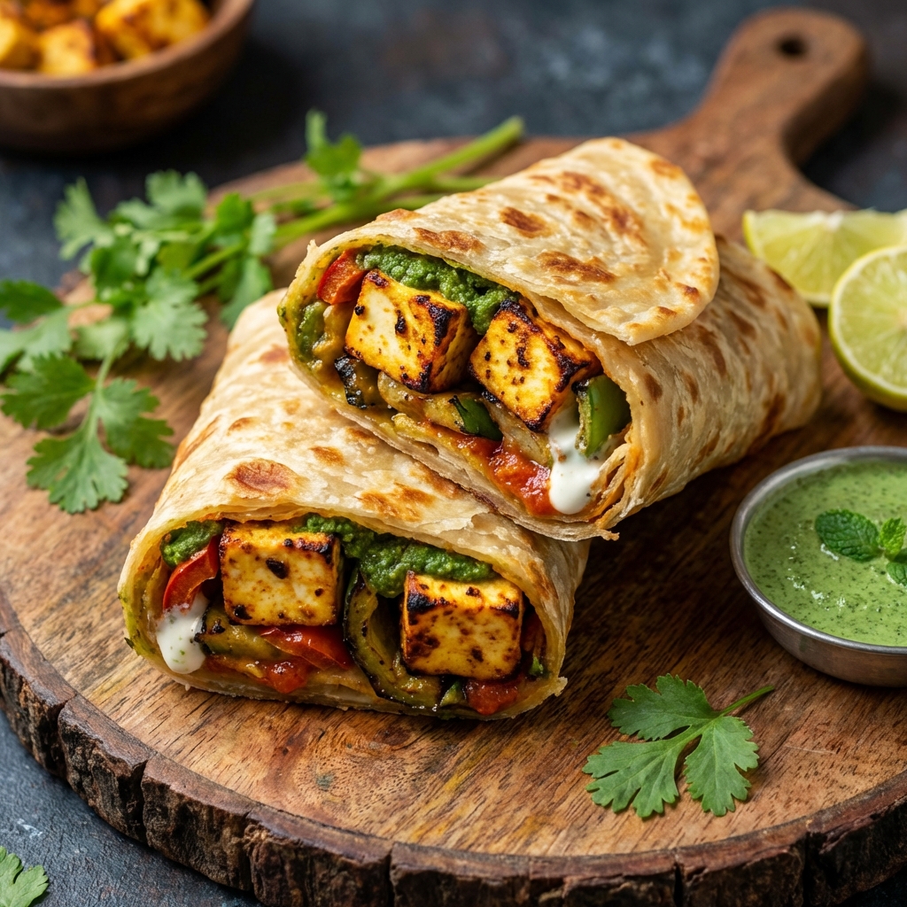Paneer Tikka Wrap